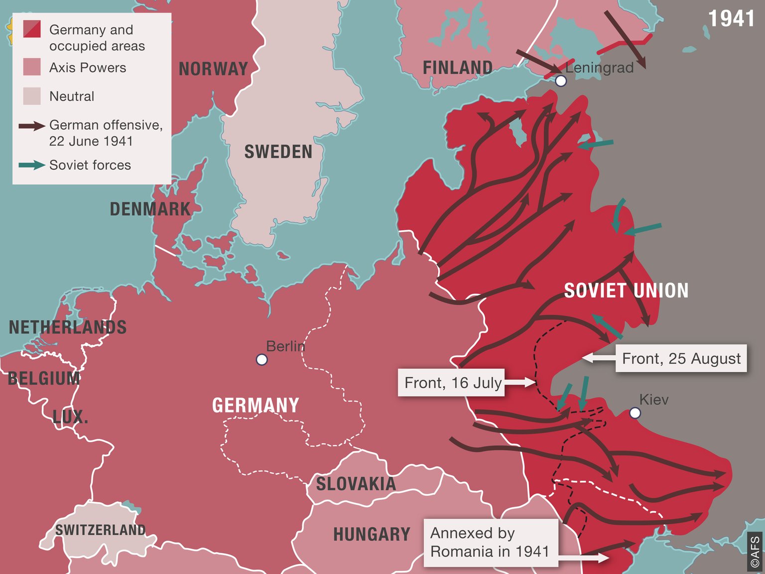 Operatie Barbarossa: Duitsland valt de Sovjet-Unie binnen | Anne Frank