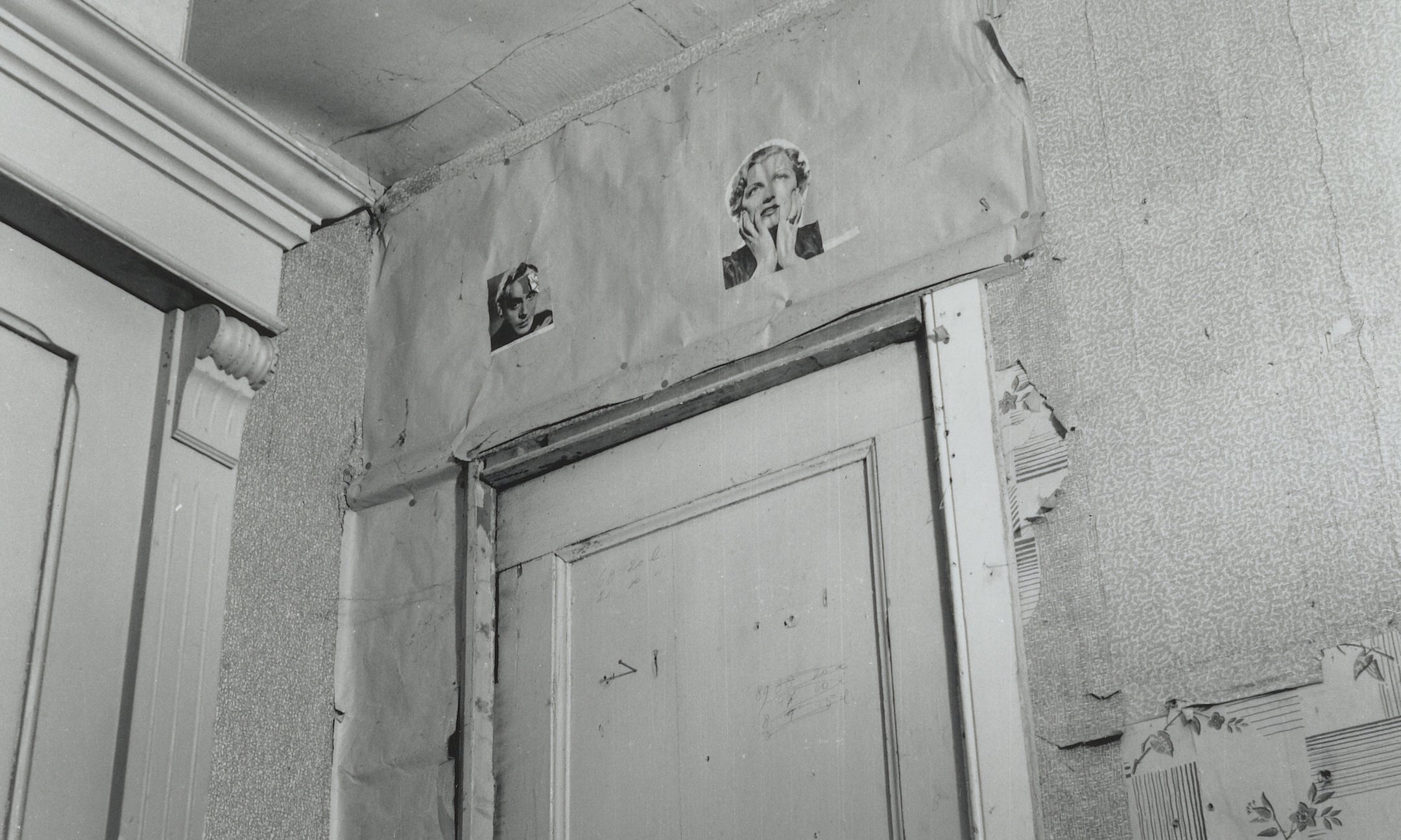 Two pictures in Peter’s room (1954) The pictures have since disappeared