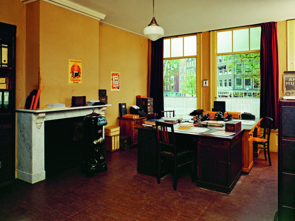 The company office