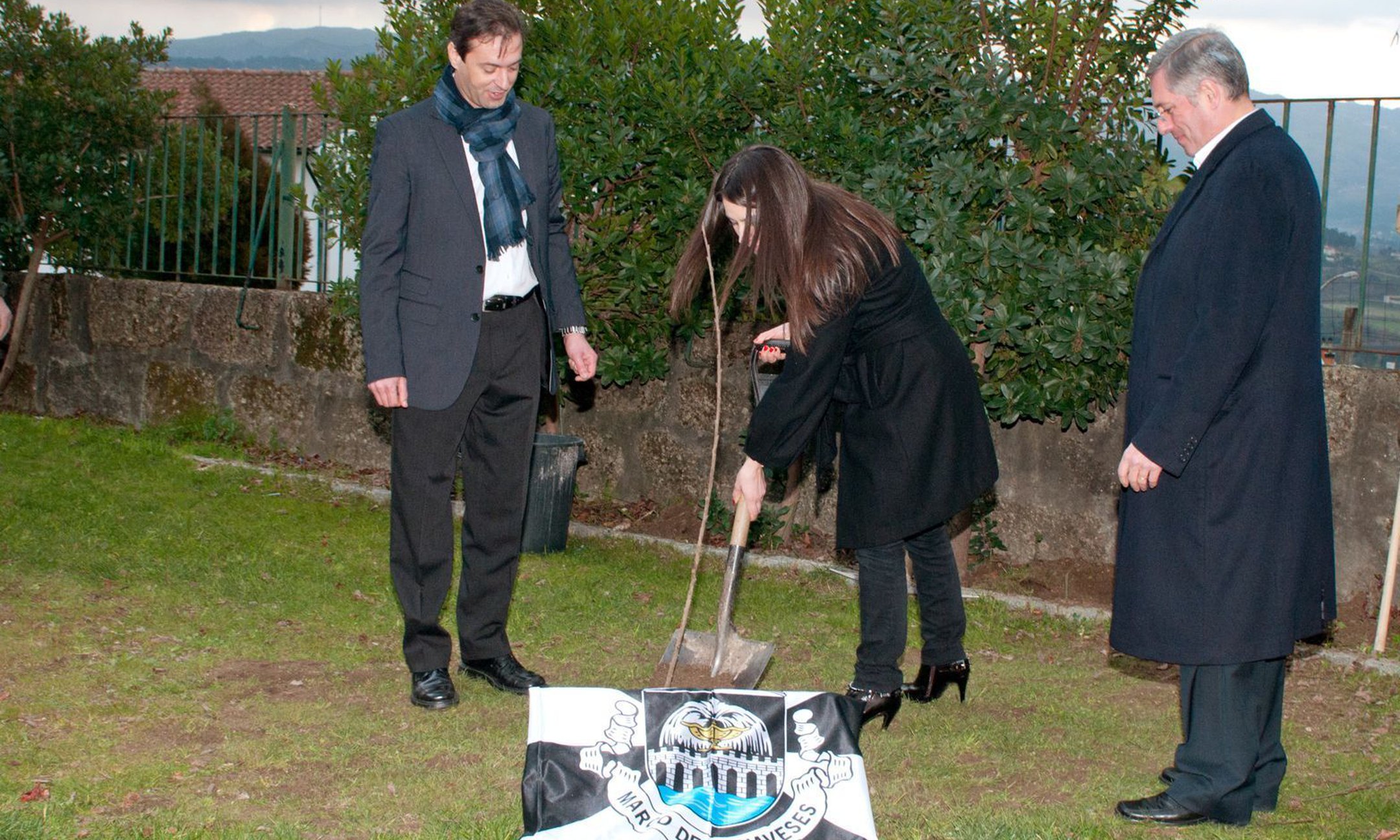 Planting of Ann Frank Tree, Marco de Canaveses