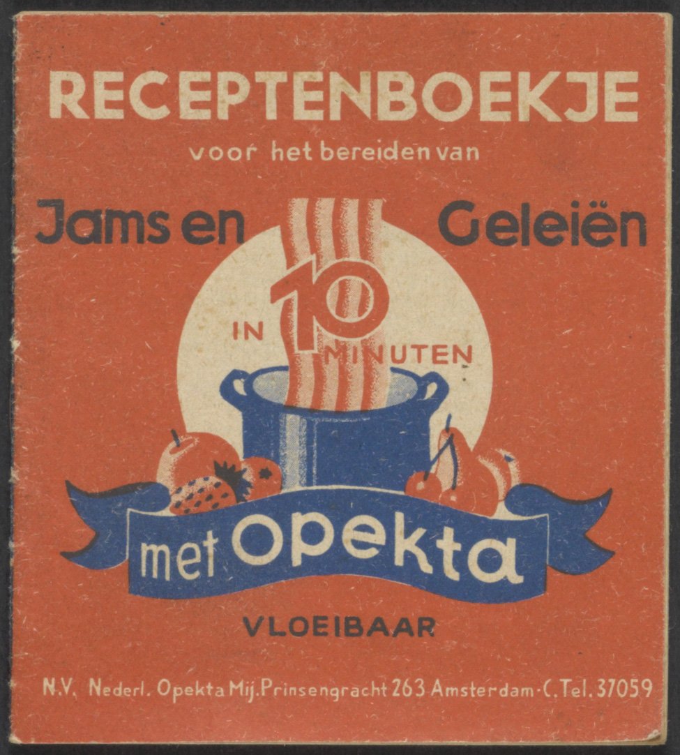 Opekta recipe booklet | Anne Frank House