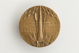 Rowing medal won by Margot Frank and her teammates