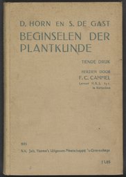 Study book of Anne Frank, Principles of Botany