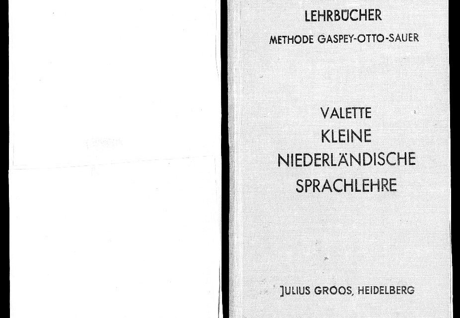 Boek Kleine Niederländische Sprachlehre | Anne Frank Stichting