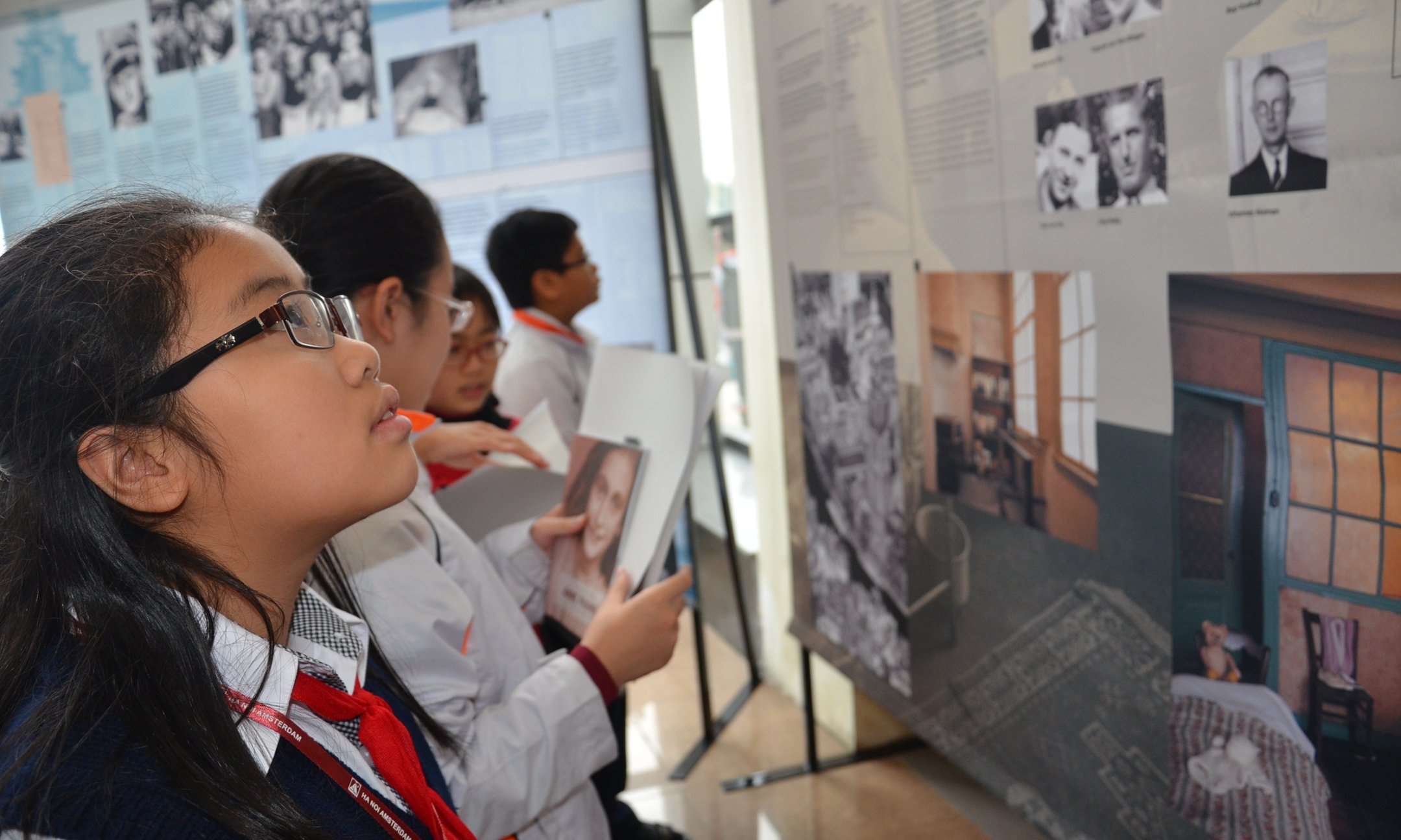 Exhibition 'Anne Frank a History for today' in Hanoi, Vietnam