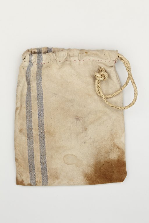 Otto Frank’s Cotton Bag from Auschwitz
