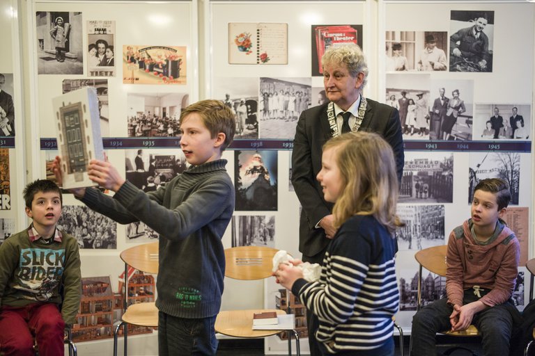 Burgemeester heet welkom